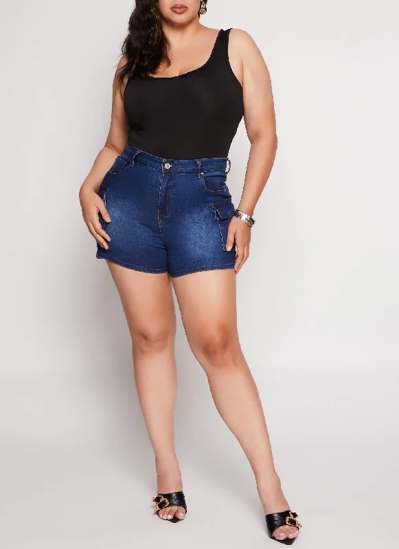 Plus Size Daisy Scoop Neck Tank Bodysuit